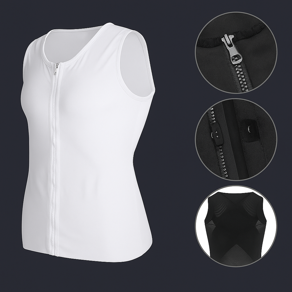 TitanZip Compression Vest – Instantly Sculpt Your Power