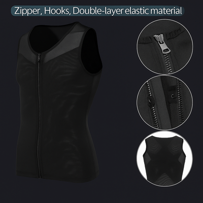 TitanZip Compression Vest – Instantly Sculpt Your Power