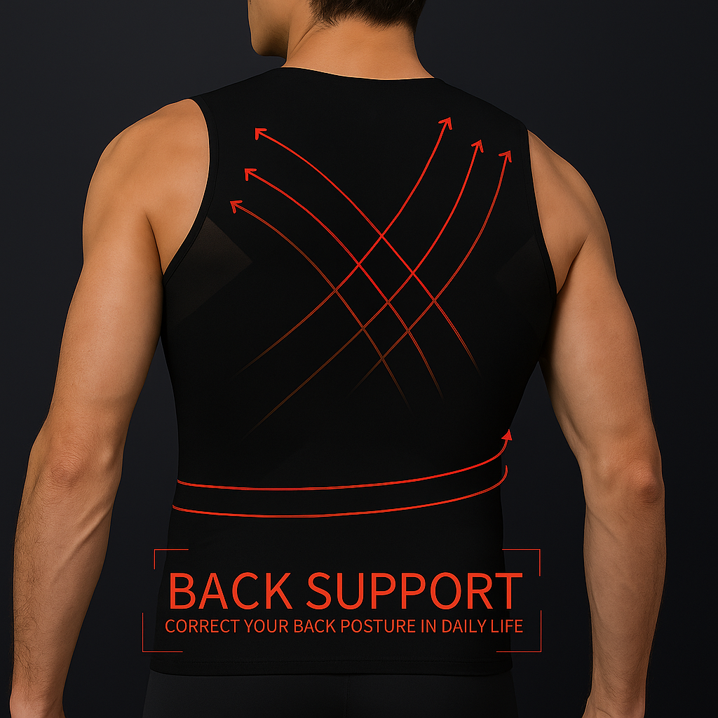 TitanZip Compression Vest – Instantly Sculpt Your Power
