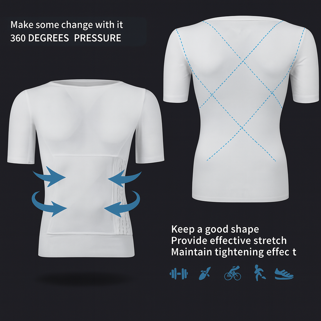 Vortex Sculpt Compression Shirt – Total Control, Total Confidence